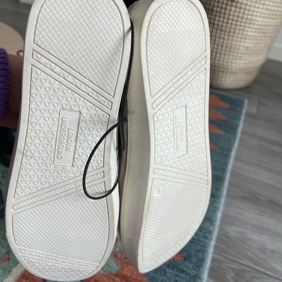 London Underground| Beige/Tan Neutral Slip-On Sneakers in Size9, worn twice - Picture 10 of 10